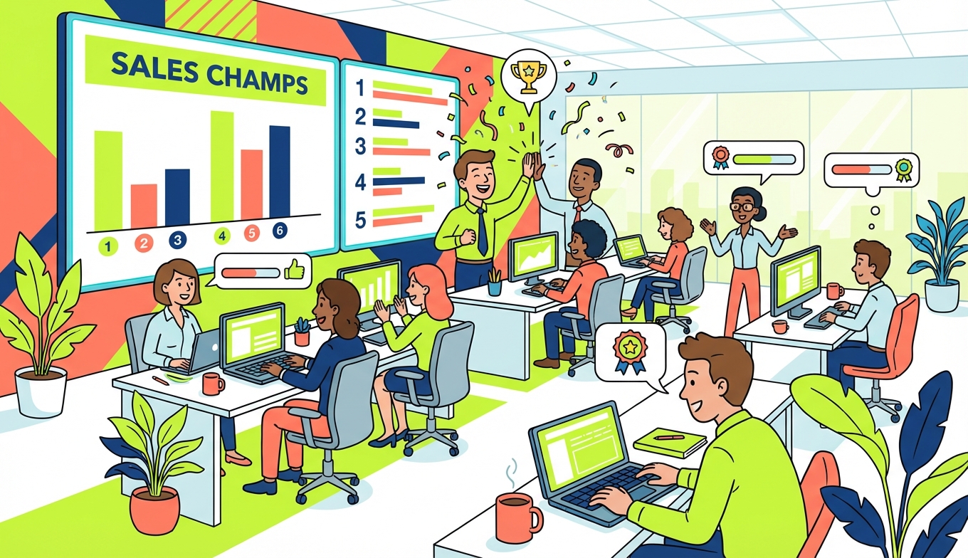 Corporate Gamification: Boosting Employee Performance with Leaderboards